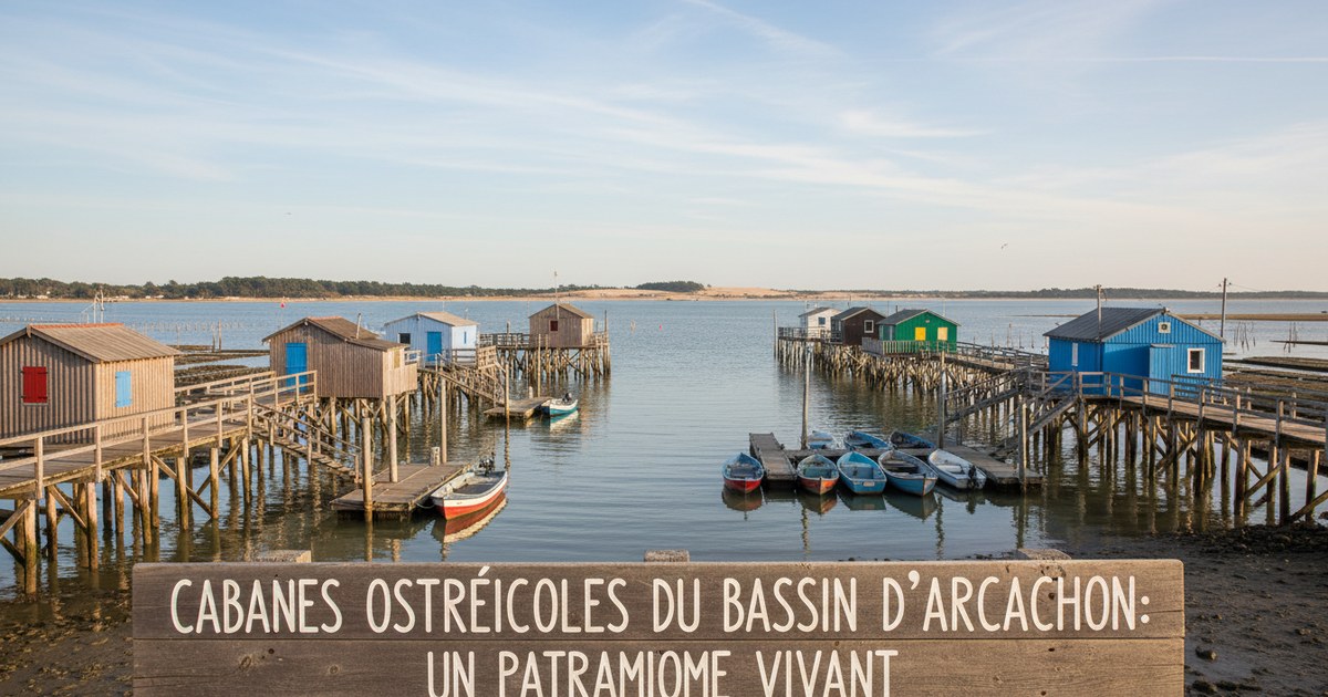 Cabanes ostréicoles du bassin d’Arcachon : un patrimoine vivant