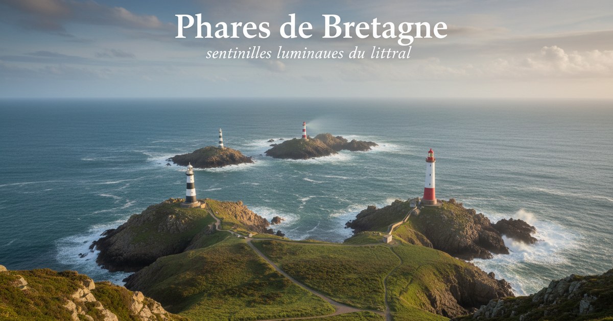Phares de Bretagne : sentinelles lumineuses du littoral