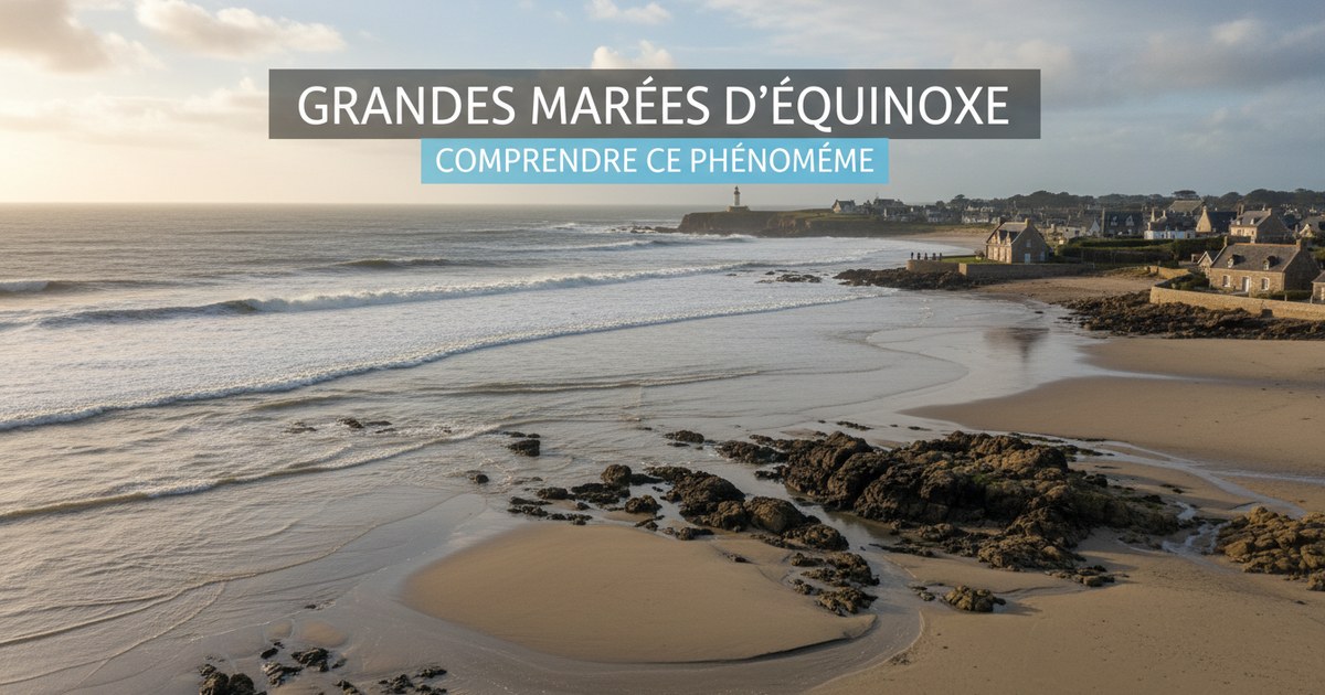 Grandes marées d’équinoxe : comprendre ce phénomène