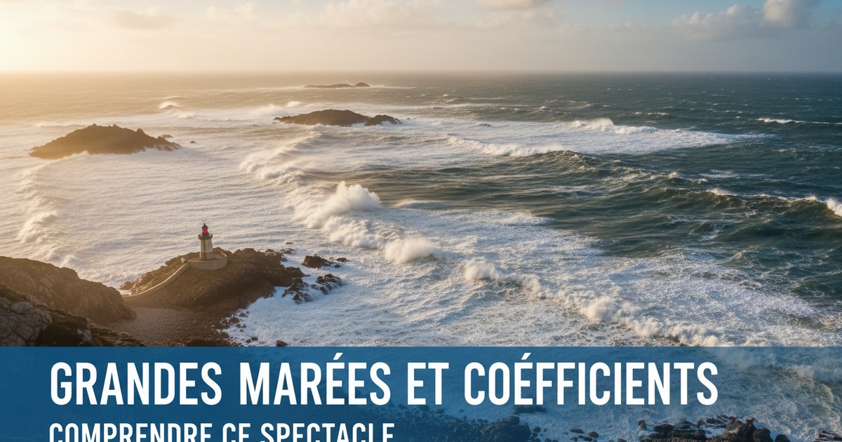 Grandes marées et coefficients : comprendre ce spectacle