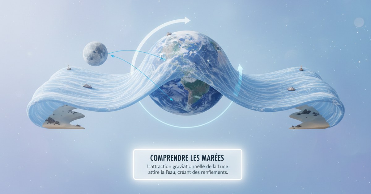 Comprendre les marées et leurs coefficients