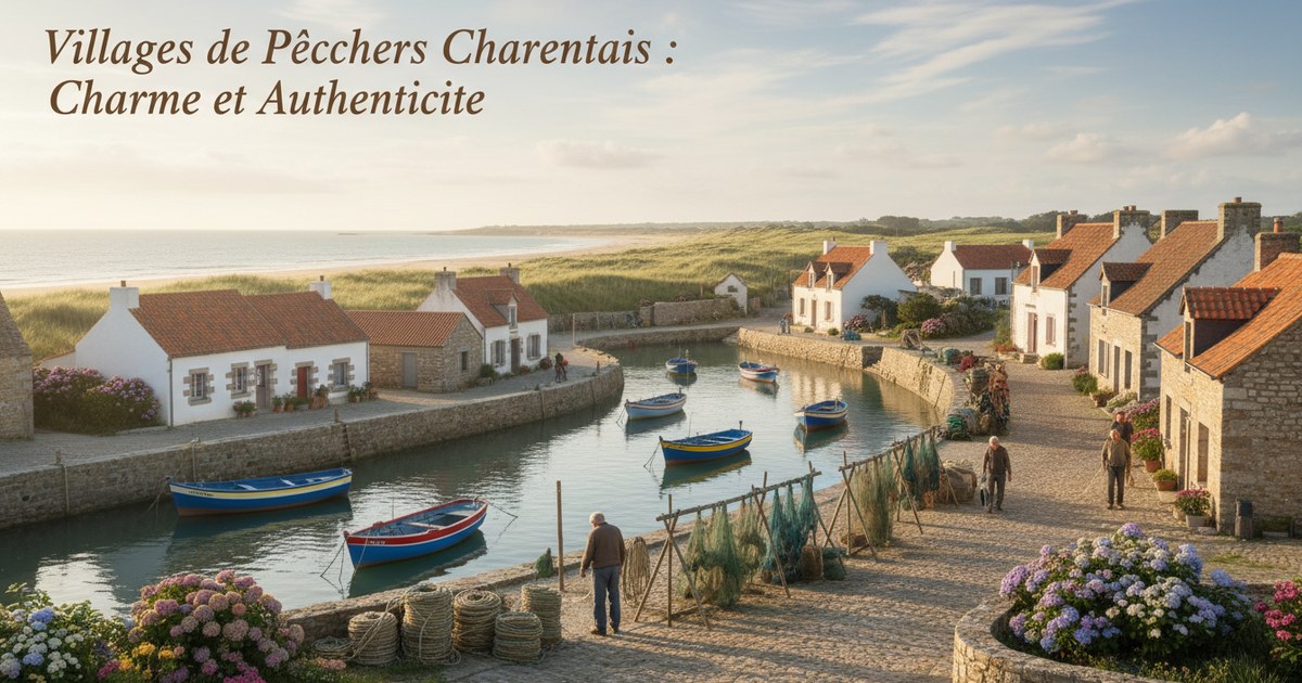 Villages de pêcheurs charentais : charme et authenticité