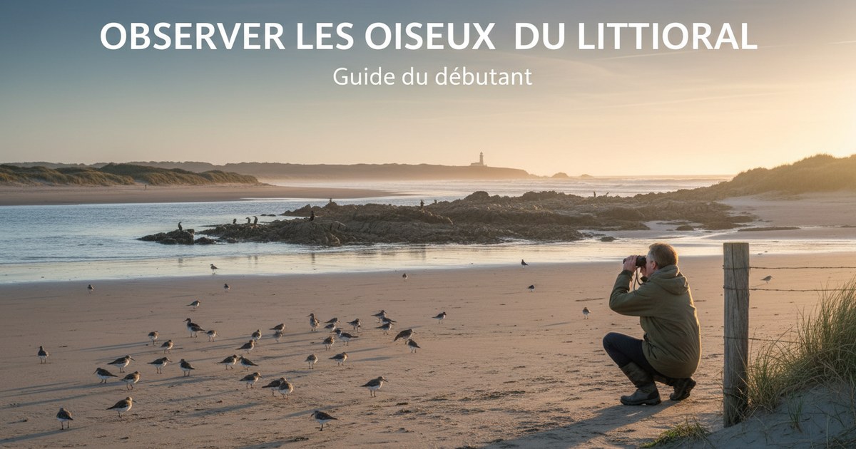 Observer les oiseaux du littoral : guide du débutant